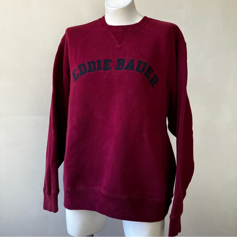 Eddie Bauer | Sport Shop Cotton Logo Pullover Sweatshirt